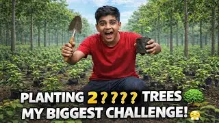 Planting Trees 2₹₹₹₹ | Tree Planting Challenge