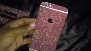 IPhone 6 glitter skin