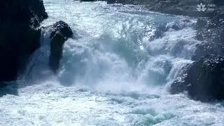 Relaxing Raging River 10 hours (Sound of Rapids for Sleeping)