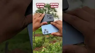 Iphone 15 Pro vs Iphone 13 Pro Zoom Test #apple #iphone15pro #iphone13pro #trending #shotrs