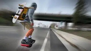 OneWheeling between skate spots!