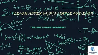 Aspen HYSYS Tutorial  10 Simulation Modelling & Sizing of Absorption Column System