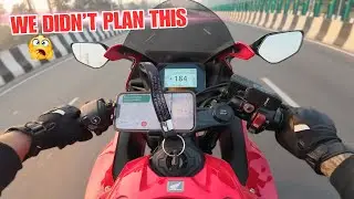 Started As A Random CBR650R & RR310 Ride&hellip; Ended HERE 😱 | Sohna Hill Viewpoint