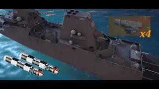New Missile Grenade Launcher   Fire Dragon 480   ship FG5 F126 Modern Warships