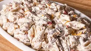 How to make Chicken Bacon Ranch Pasta Salad