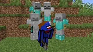 Minecraft Speedrunner Vs 4 Ai Hunters THE FINALE