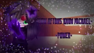 •How Aftons Know Michael Power• ~ `°Part: 1°` ~ •Aftons Gcmm• | #aftonfamily #gachaclub #fnaf