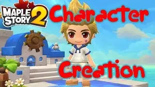 Maplestory 2 Character Creation - The Customization Is REAL