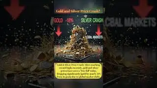 Gold and Silver Price Crash? #india #indianews  #worldnews