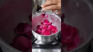 This Viral Rose tea for chai lovers 🌹☕️ #shorts #rosetea #viralrecipe #chai #chailove #yt