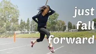 Vivian learns how to run without pain | You Just Need A Stick!