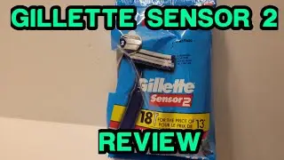 Обзор одноразовой бритвы Gillette Sensor 2