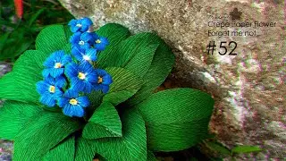 Crepe paper flower 