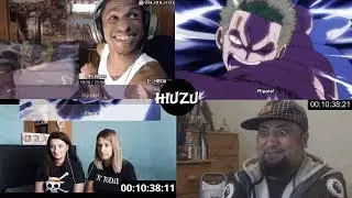 ZORO VS HAWKINS REACTION MASHUP BY UZUMAKI KHAN | HIBOU 3HD & D'n'A REACTIONS