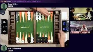 2023 BGWC - World Championship Main Undefeated Rnd of 256 - Dirk Schiemann vs. David Wells - 17pts