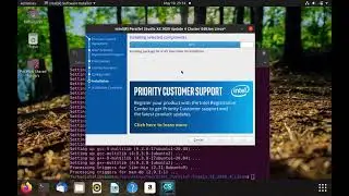 Installation of parallel studio 2020 update 4 including both the 64-bit and 320bit libraries