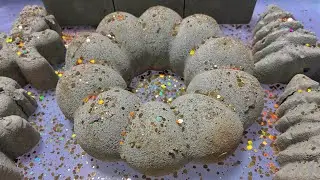 【Chalk ASMR】Ocher Reformed Gym Chalk Crushing | Oddly Satisfying | Crispy Sounds