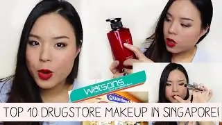 Top 10 Drugstore Makeup Products in Singapore!