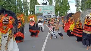 Karnaval hari jadi kota blora ke 275 kirab budaya dari kecamatan cepu Senibarong SASMITO SINGO SETO