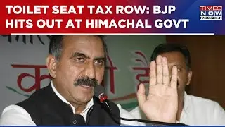 Huge Row Over Himachal Pradesh &lsquo;Toilet Seat Tax&rsquo; Claims; BJP Hits Out At CM Sukhu-Led Congress Govt