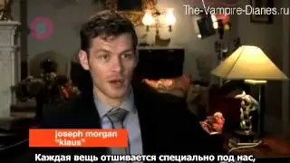 Vampire Diaries Cast on MTV - Most Stylin' Stars of the Year (русские субтитры)