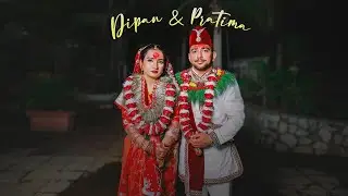 DIPAN Weds PRATIMA ∥ NEPALESE WEDDING HIGHLIGHTS ∥ BRIGHT WEDDINGS ∥ 2025 ∥