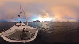 Arctic Freediving - Amazing Light Insta360 One X 360