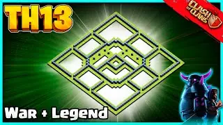 TH13 WAR BASE LINK 2021 | TH13 Trophy Base Link | Clash of Clans