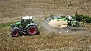 FOIN 2021 avec une nouvelle presse Krone Big Pack 1270 et andaineur Kuhn de 13 mètre ! 🌿