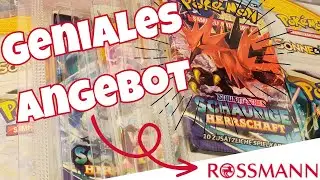 Pokemon BLISTER von ROSSMANN zum Schnapperpreis. Pokemon Booster opening
