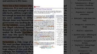 IELTS Writing task 2 template | Template for benefits and drawbacks type #shorts