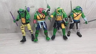 Realistic Teenage Mutant Ninja Turtles Figures Review #teenagemutantninjaturtle