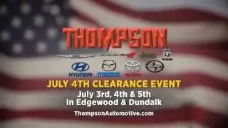 Thompson Automotive 4th of July Sales Event