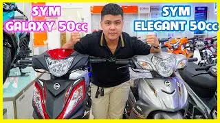 Về Hàng Xe Số 50cc cho học sinh SYM Galaxy & Sym Elegant | CUA Vlog61