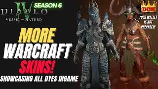 WoW Fashion Returns to Diablo 4 | NEW SKINS