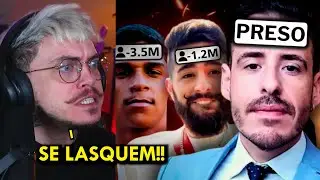 as maiores QUEDAS de INFLUENCERS em 2025