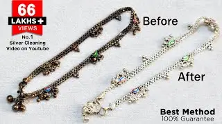 How to Clean Silver items at home | Easiest way to clean Silver