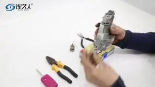 Honda ignition lock pin  remover locksmith lock fixing tutoria