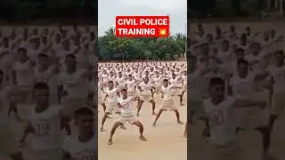Karnataka Police Constable Training Video 💥 #ksp #pc #psi #fda #sda