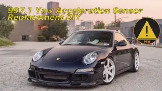 Porsche 911 997.1 Yaw Acceleration Sensor Replacement DIY