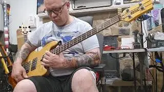 Original Wal MK1 VS. Wal MK2 copy. Gallien Krueger fusion, Sans Amp VT bass and Digitech Bass Whammy