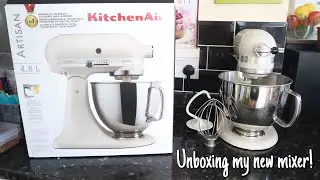 Unboxing My New KitchenAid Artisan Mixer | First impressions