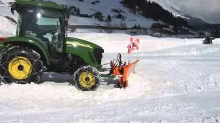 Winterdienst-Technik im Einsatz