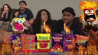 PROBANDO PAPITAS PICANTES/IRVING NO AGUANTO 🔥🌶