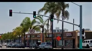 New Traffic Signals Operating On First Day (El Cajon Blvd & 38th St)