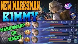 New Marksman Kimmy Guide Build by ɢᴏsᴜ general / Mobile Legends : MLBB