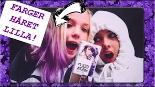 FARGER HÅRET LILLA! (colorista purplehair)#2