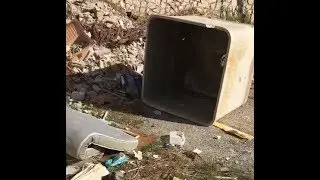 Via Archimede di Sperone: ancora degrado e abbandono