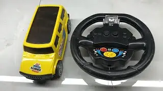 3d Hammer Car With Big Steering Remote Unboxing And Testing | TOYSUNBOXING | Imru toy tv 
