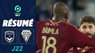 FC GIRONDINS DE BORDEAUX - ANGERS SCO (1 - 0) - Résumé - (GdB - SCO) / 2023-2024